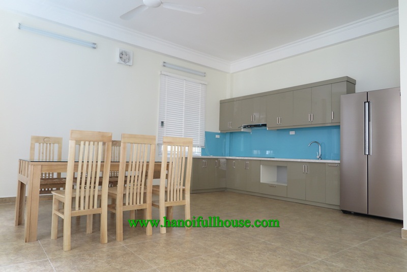 Brand new house with 3 bedrooms, nice furniture, garage for lease.
