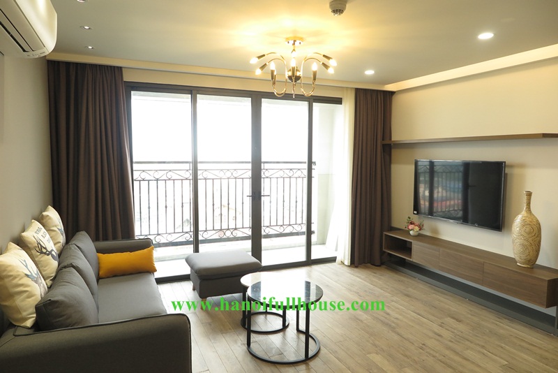 Căn hộ của tập đoàn Tân Hoàng Minh - D'.Le roi Soleil Quảng An, 2 phòng ngủ, nội thất nhập khẩu