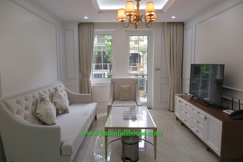 Luxury serviced apartment with two bedrooms in Hoan Kiem for rent