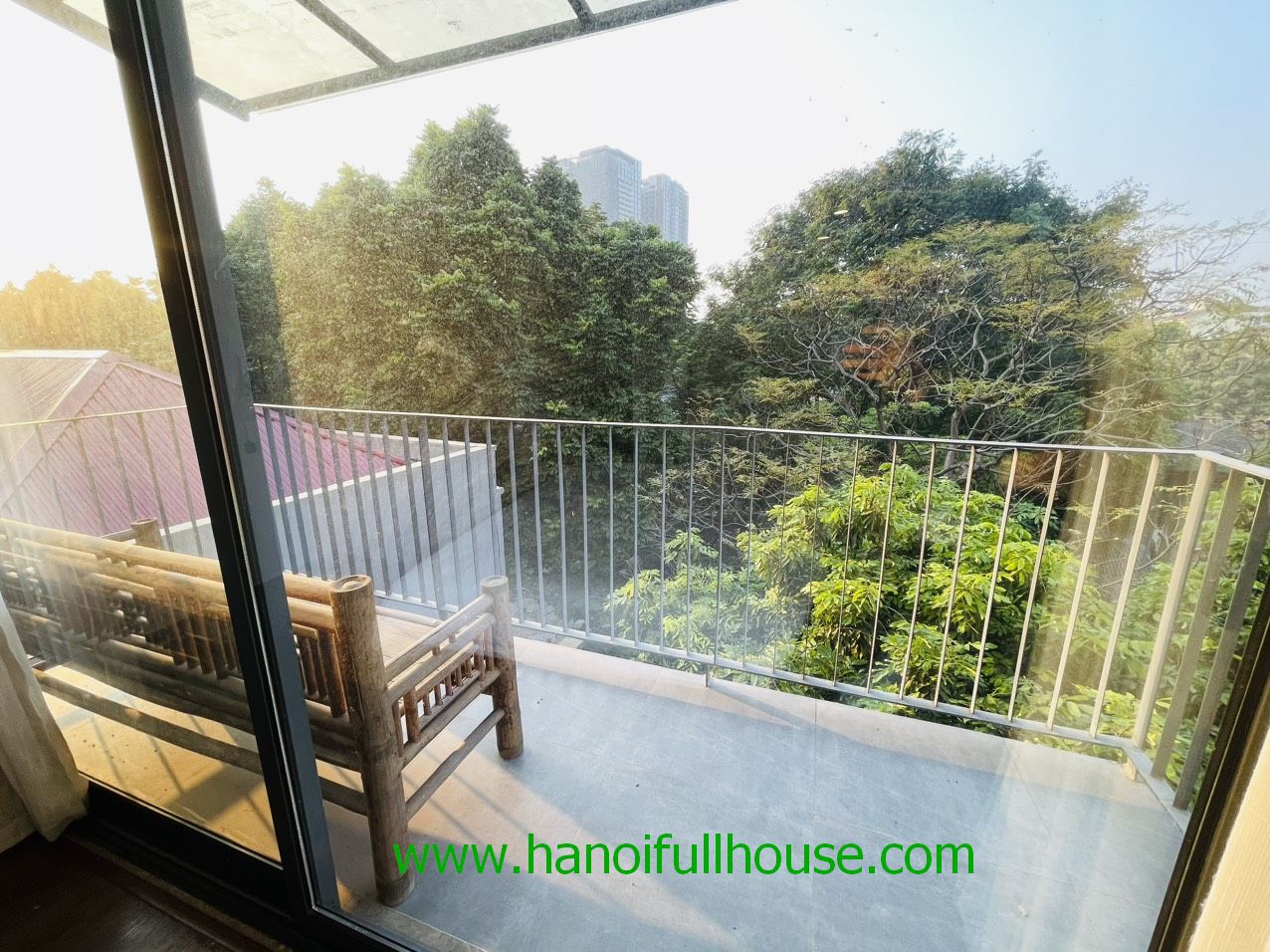 Modern and nice view house with 2 bedrooms in Tay Ho let to rent