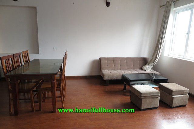 Super cheap apartment on Xuan Dieu street with 2 bedrooms, full furniture.