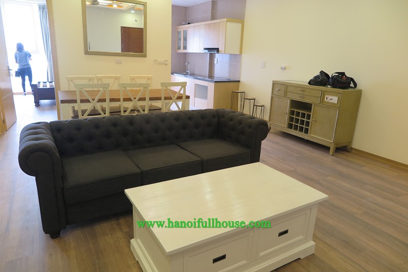 A three bedroom apartment in Ngoai Giao Doan urban for rent