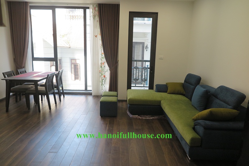 Căn hộ 02 phòng ngủ tại Hà Nội, rộng và mới với diện tích 75m2.