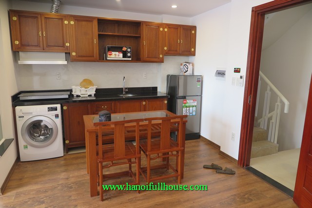 A brand new furnished apartment with open view, balcony and plenty of natural light