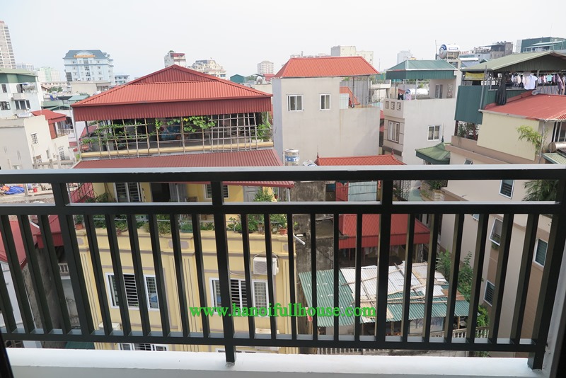 Căn hộ dịch vụ 1 phòng ngủ hoàn toàn mới, hiện đại cho thuê gần Khách Sạn Daewoo