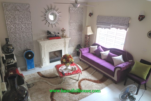 A quality furnishings house 4 bedroom in Tay Ho, Ha Noi for lease