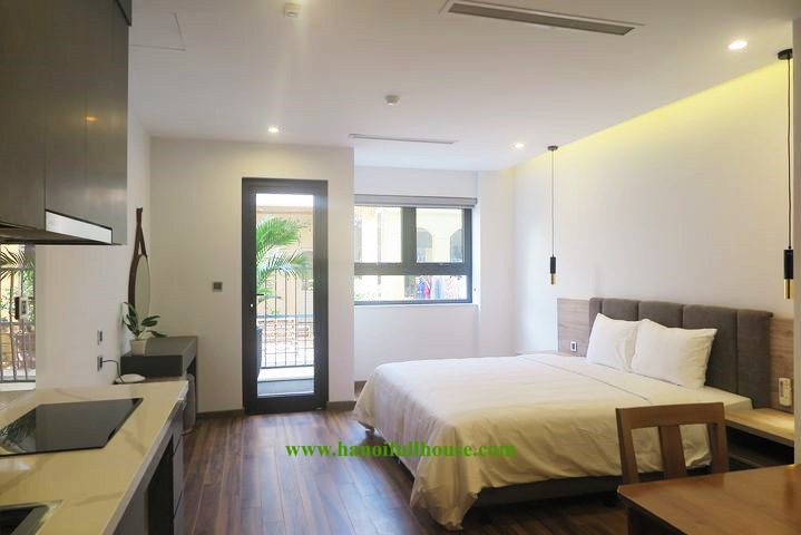 Căn hộ studio tuyệt đẹp, mới tinh cho thuê ở phố Từ Hoa - Tây Hồ