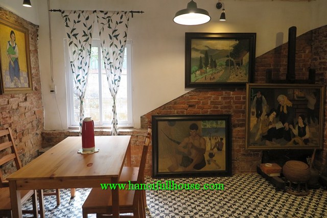 Unique French-style apartment in Hoan Kiem dist for rent