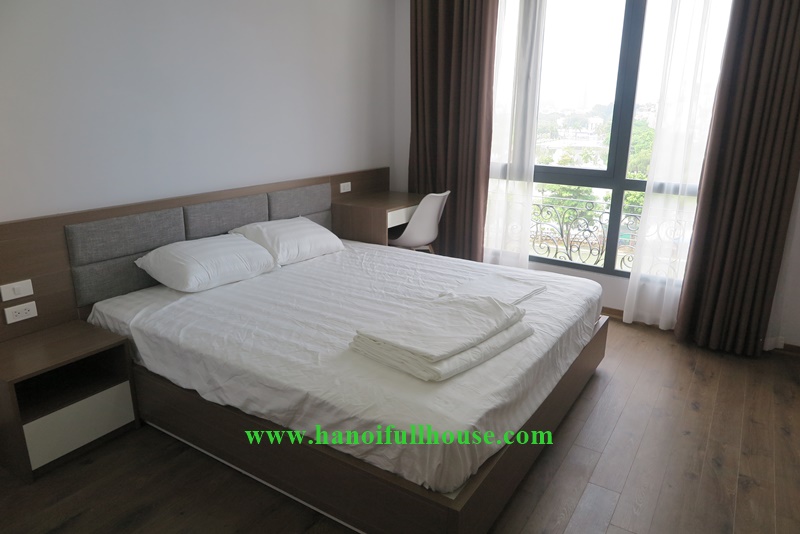 Hanoi apartment 01 bright bedroom, morden furniture for rent 