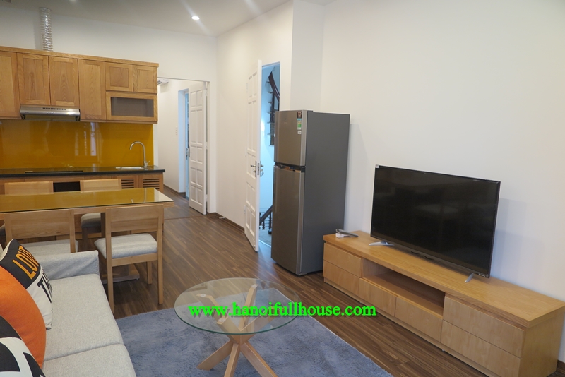 Modern large two-bedroom apartment only 650$ for rent in Tay Ho, Hanoi