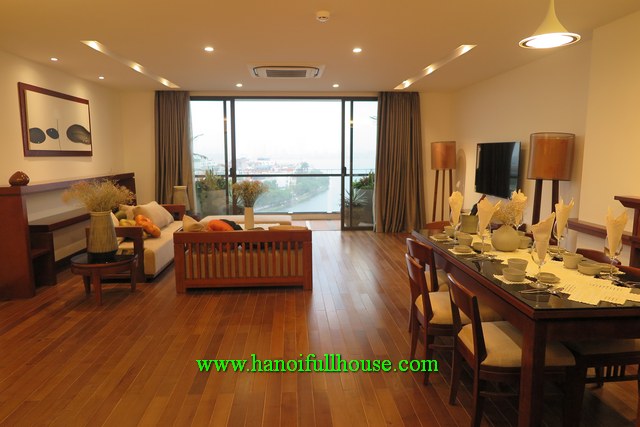 Luxury 4BR serviced apartment on highest floor of the building with Westlake view for rent