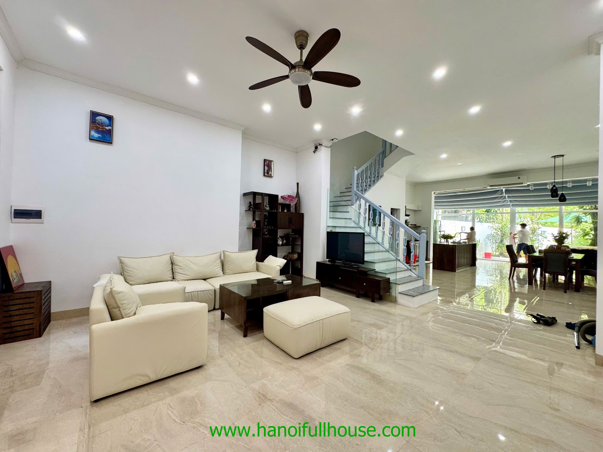 New house with yard garden, 3 bedrooms, full furnished in Tay Ho dist