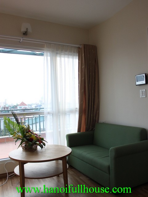 Small beautiful serviced apartment with 1 bedroom for rent in Ba Dinh dist, Ha Noi