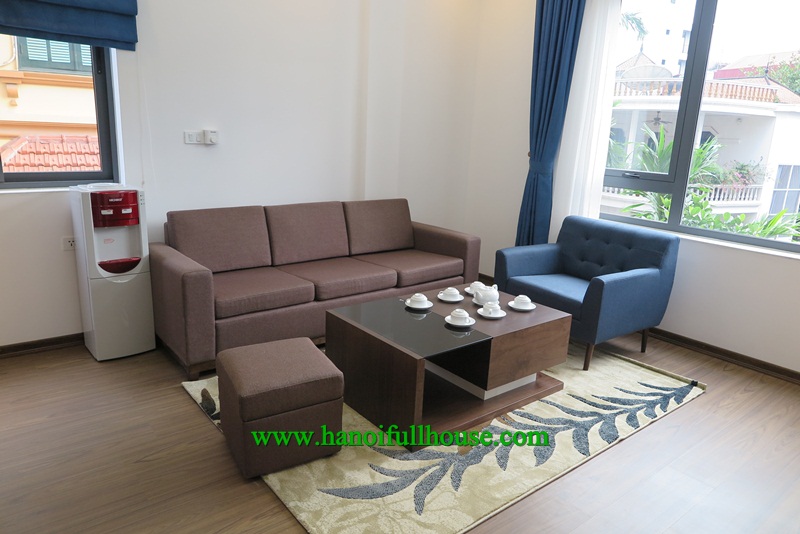 Nice apartment in To Ngoc Van with luxurious furniture and well design for rent.