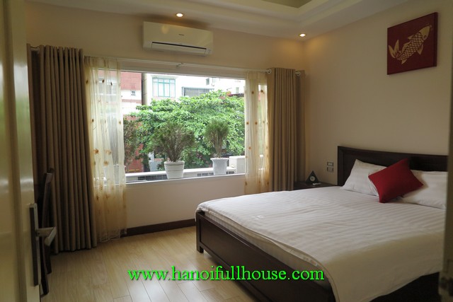 Apartment in central Hanoi rentals, 01 bedroom, lift, furnished and security service