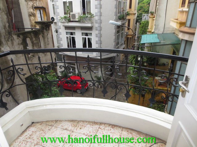 One bedroom fully furnished apartment for rent in Quan Thanh street, Ba Dinh dist, Hanoi