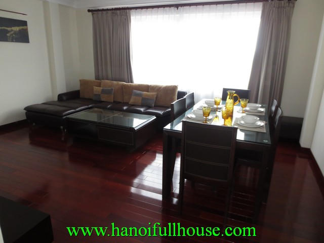 Rental 2 bedroom serviced apartment nearby Truc Bach lake, Ba Dinh dist, Hanoi, Vietnam