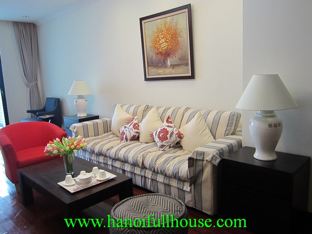 Luxury apartment with one bedroom for rent in Vincom Tower Hanoi, Vietnam