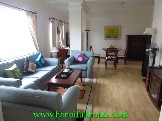 Beautiful serviced apartment with 2 bedrooms for rent in center, Hai Ba Trung dist, Hanoi, Vietnam