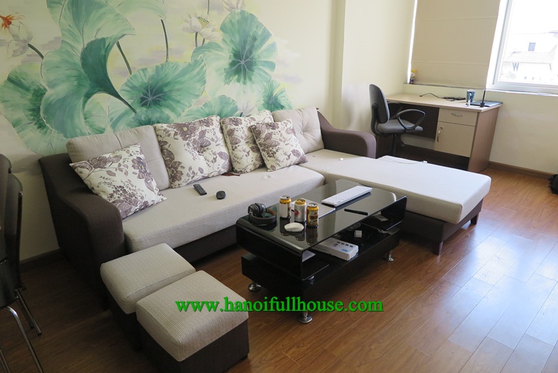 A cheap, 2- bedroom, furnished apartment on Xuan Dieu street for rent.