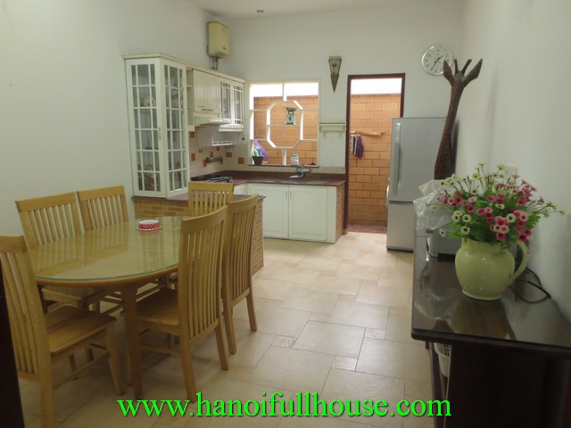 Rental 3 bedroom nice house in Doi Can street, Ba Dinh district, Ha Noi