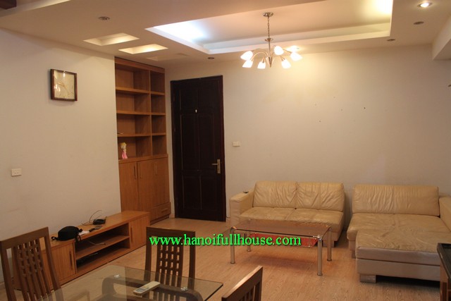 Ba Dinh Two bedroom apartment on high-rise for rent, inexpensive price: 600$/month