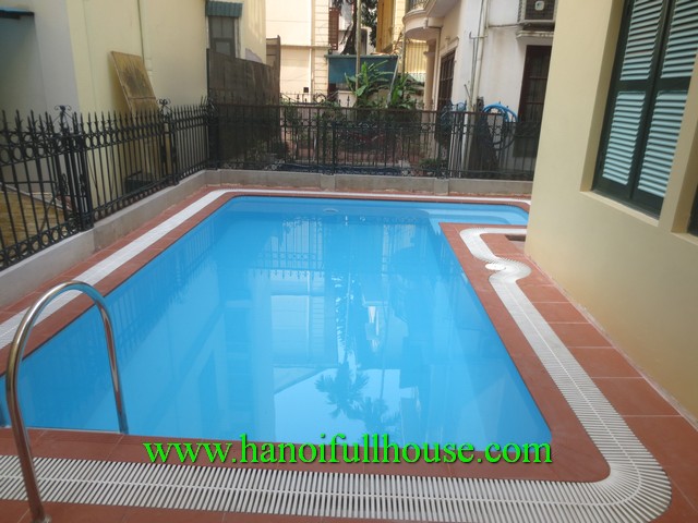 An European villa in Westlake area, Tay Ho district, Ha Noi for rent