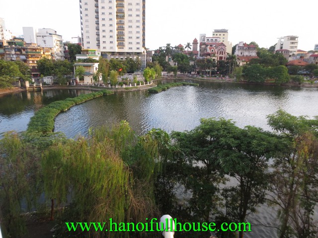 Fully furnished 2 bedroom serviced apartment for rent in Truc Bach Lake, Ba Dinh dist, Ha Noi