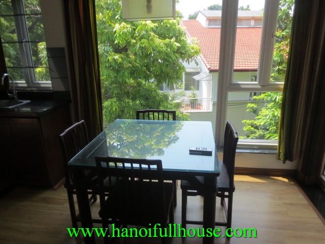 A lucky serviced apartment with one bedroom for rent
