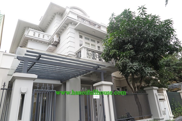 A great 5 bedroom villa in Ciputra, Tay Ho Dist for rent