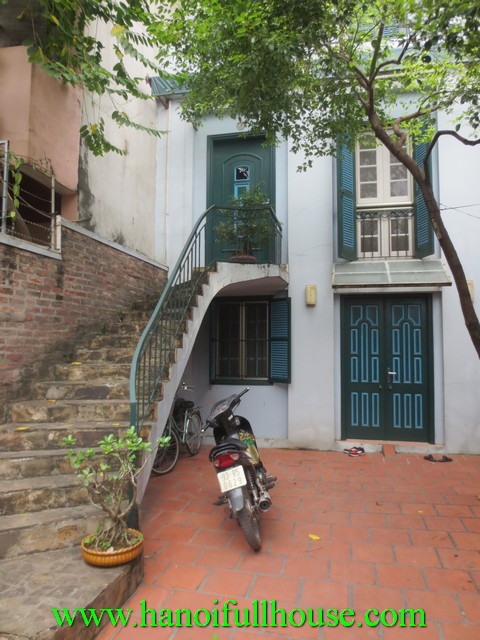 Four bedroom house with courtyard, garden for rent in Ba Dinh dist, Ha  Noi city, Viet Nam