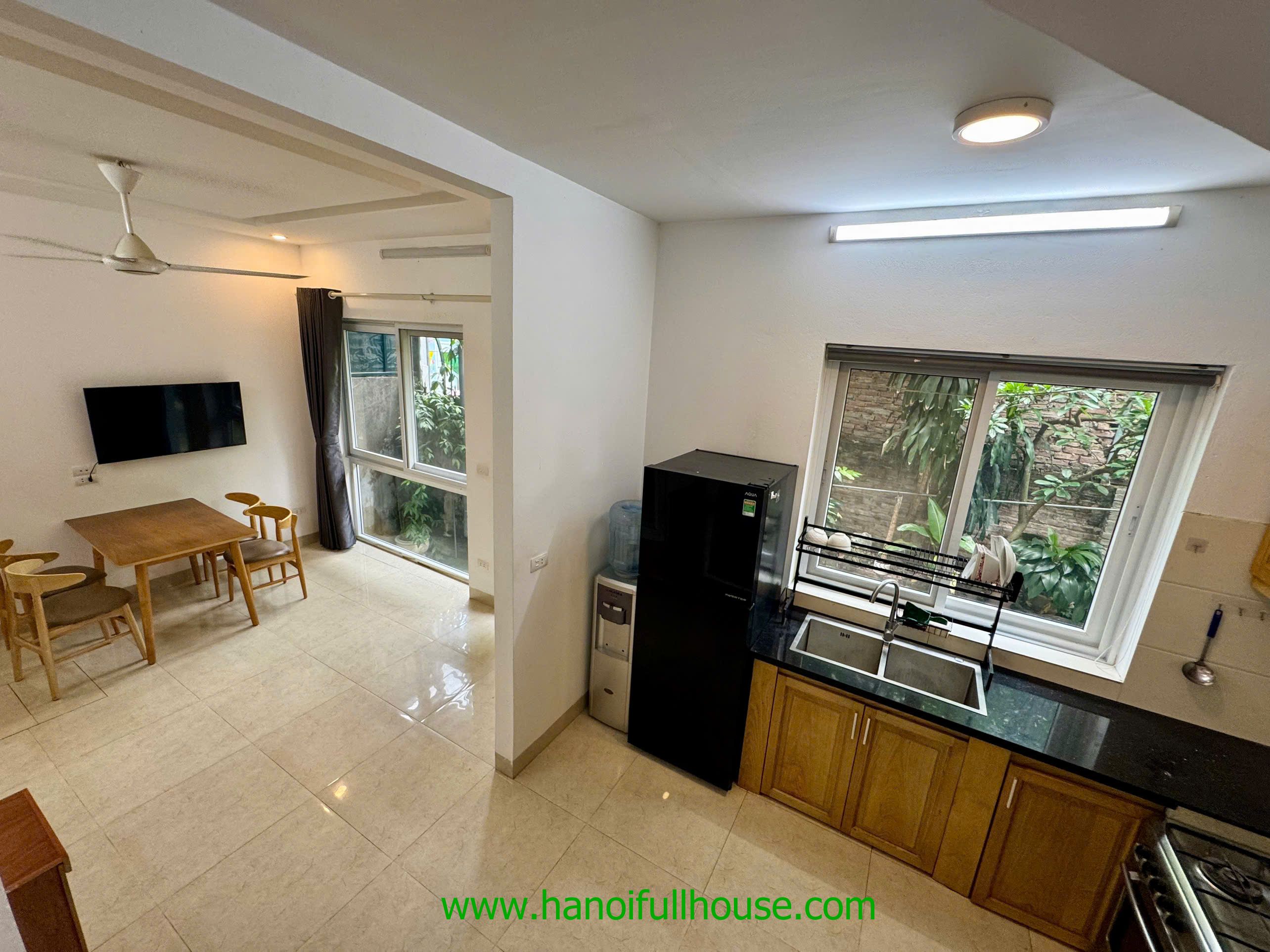 3 bedroom house with yard for rent on To Ngoc Van street, Tay Ho