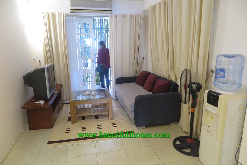 lovely apartment on Quang Khanh street, lake view, 1 bedroom for rent.