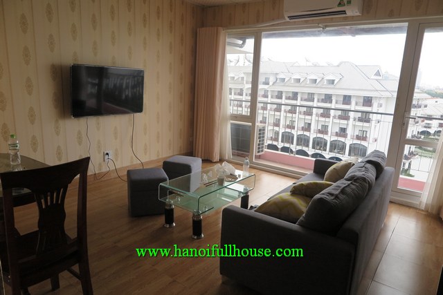 Lake view 1BR apartment near Sheraton hotel, Tay Ho dist for rent 