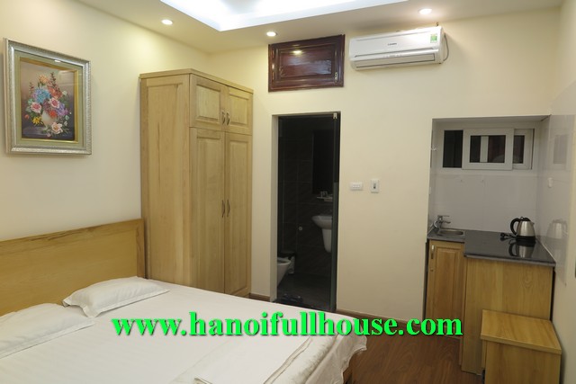 Small serviced apartment with cheap rental price in Cau Giay, Hanoi