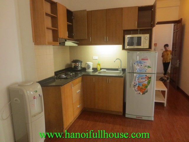 Cheap serviced apartment for rent in Ba Dinh District, Ha Noi. 