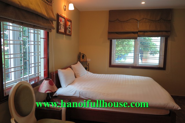 Beautiful cheap high quality furnished serviced apartment in Tay Ho dist for rent