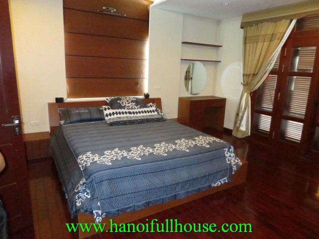 Beautiful house with 3 bedrooms for rent in Ba Dinh dist, Ha Noi