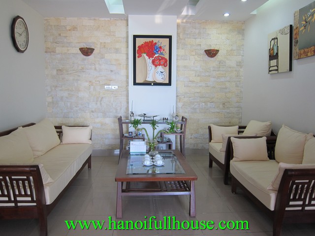 3 bedroom fully furnished apartment for rent in Ngoc Khanh street, Ba Dinh dist, Hanoi, Vietnam