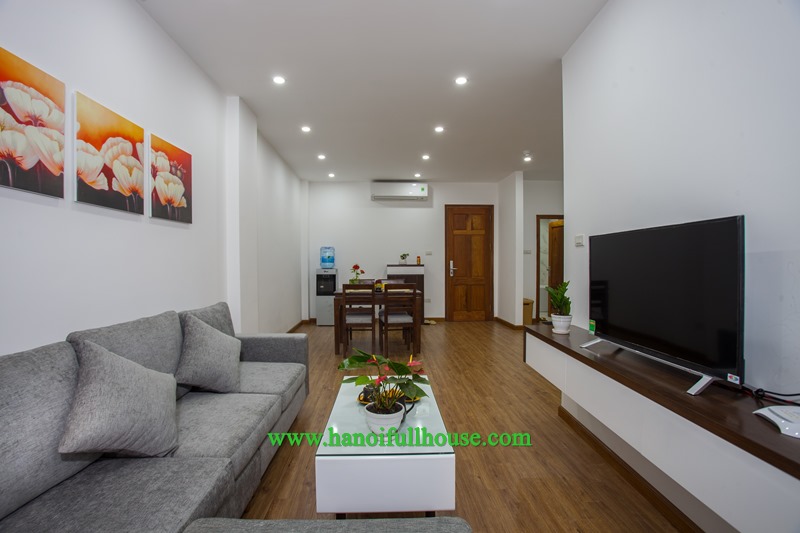 Japanese style apartment with one bedroom in Phan Ke Binh str, Ba Dinh dist for rent