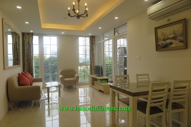 New serviced apartment with 2 bedrooms in Dong Da for rent
