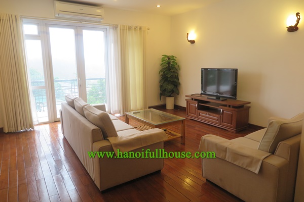 Large and beautiful 2 bedroom serviced apartment for leasing on Dang Thai Mai