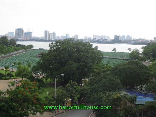 House in Tay Ho dist for rent. This is a 4 bedroom house, fully furnished, nearby West Lake