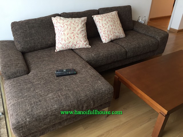 Newly furnished 2 bedroom apartment in Ciputra-CT13A building for lease