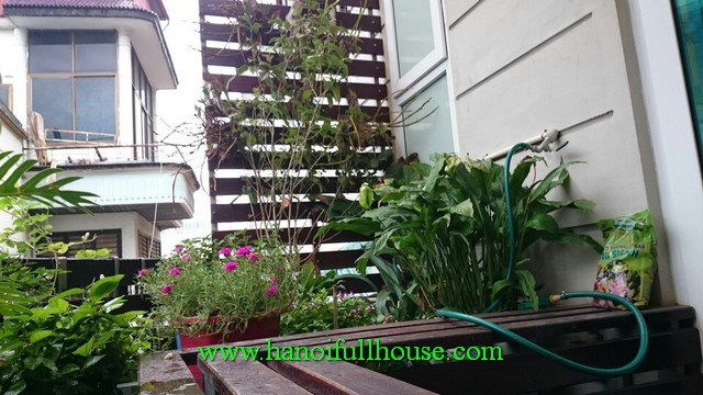 One bedroom duplex serviced apartment with garden, balcony, modern furnitures