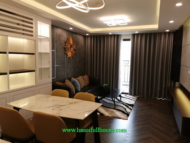 Brand new three bedroom condo in 59 Xuan Dieu street, Quang An Ward, Tay Ho dist