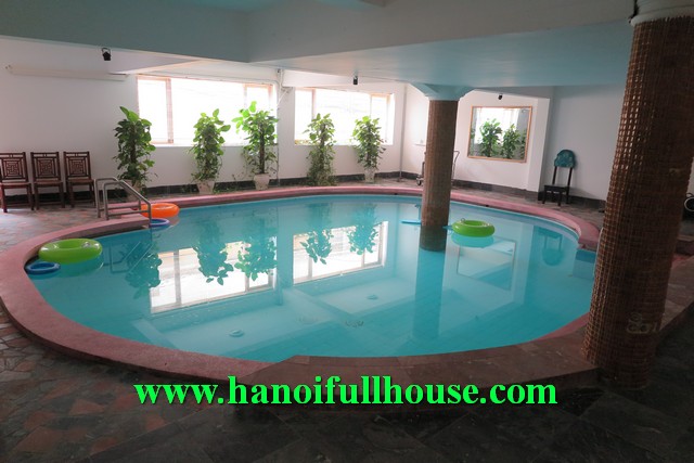 Swimming pool serviced apartment, one bedroom, furnished, car parking in Tay Ho, Ha Noi
