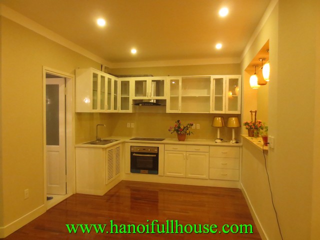 3 bedroom serviced apartment in tay ho dist for rent