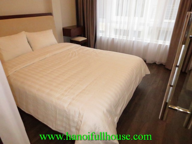 Rental 1 bedroom serviced apartment in Truc Bach Lake, Ba Dinh dist