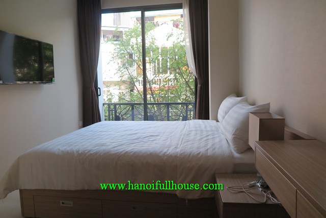Japanese style, brandnew one-bedroom apartment in Dao Tan, Ba Dinh for rent